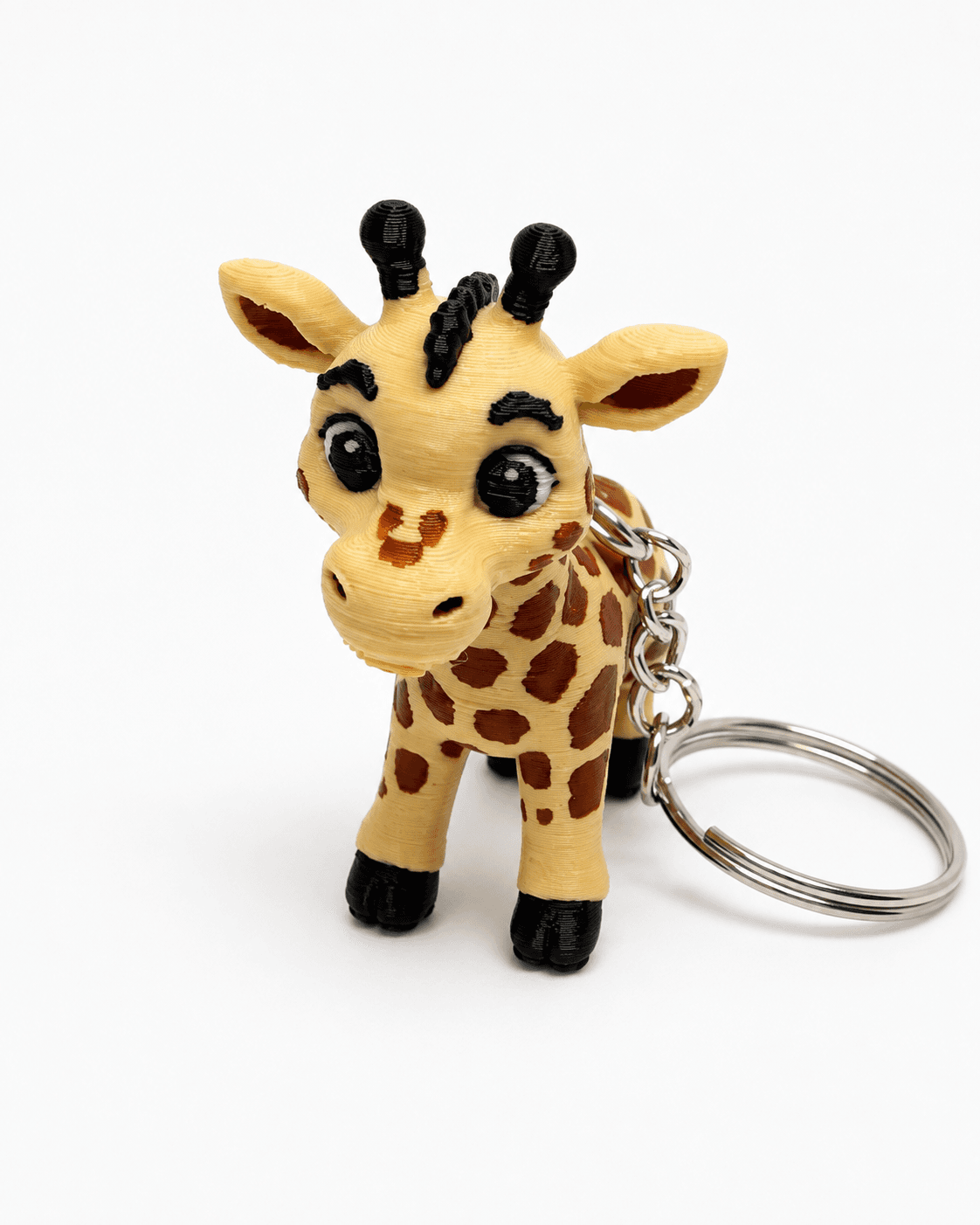 Giraffe keyring